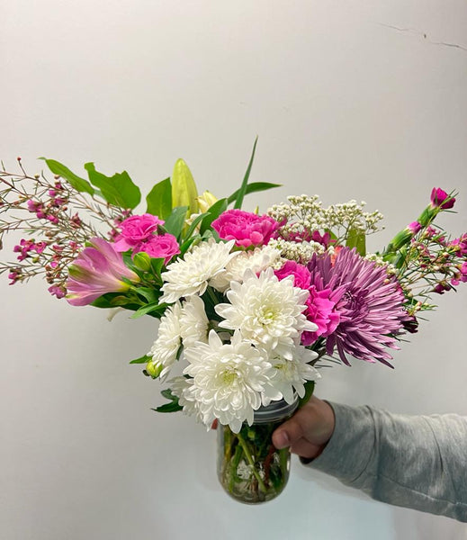 Mason Jar Arrangements