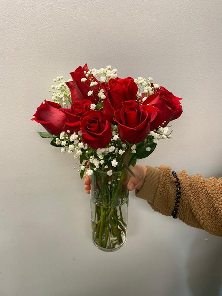 Roses  - with vase